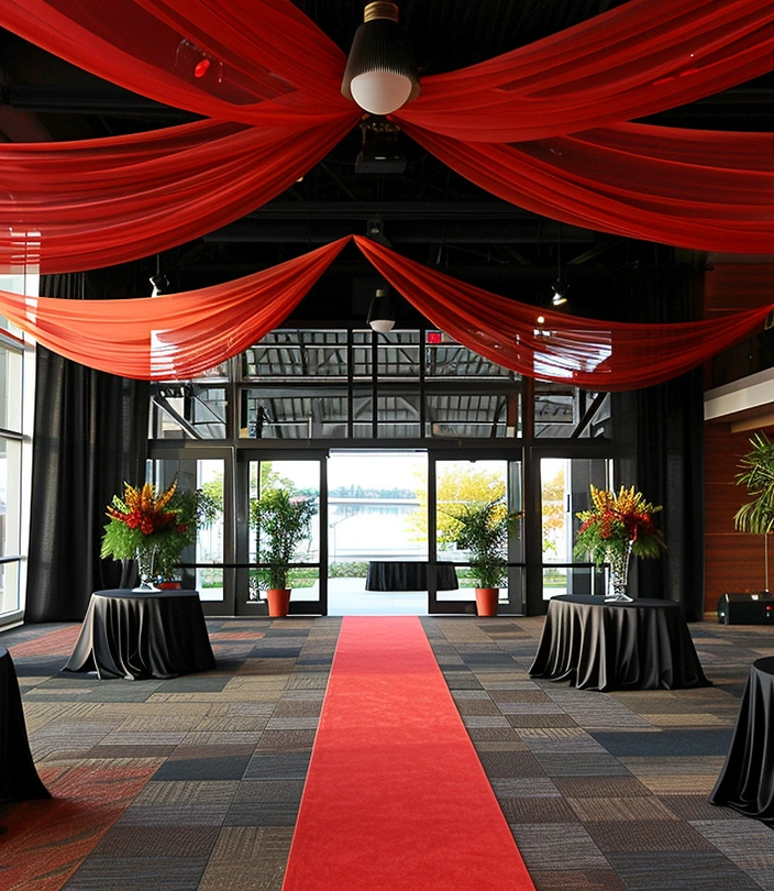 Elegant Pre-Function Area at K-Convention Hyderabad