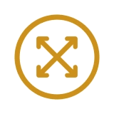 Area size icon